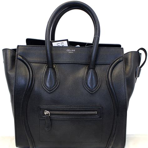 celine made in tote black|celine leather handbags.